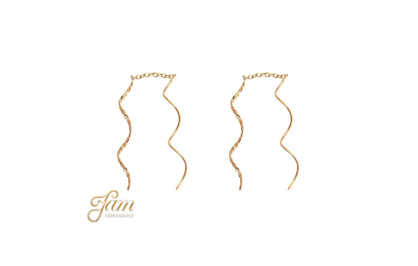 کاور گوشواره فرفری ساده و تراش