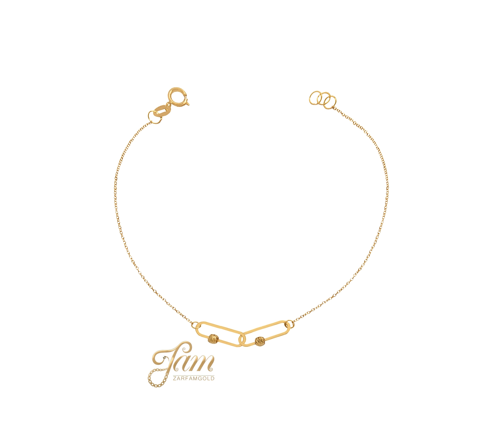 کاور دستبند دو هرمس با دو البر زرد