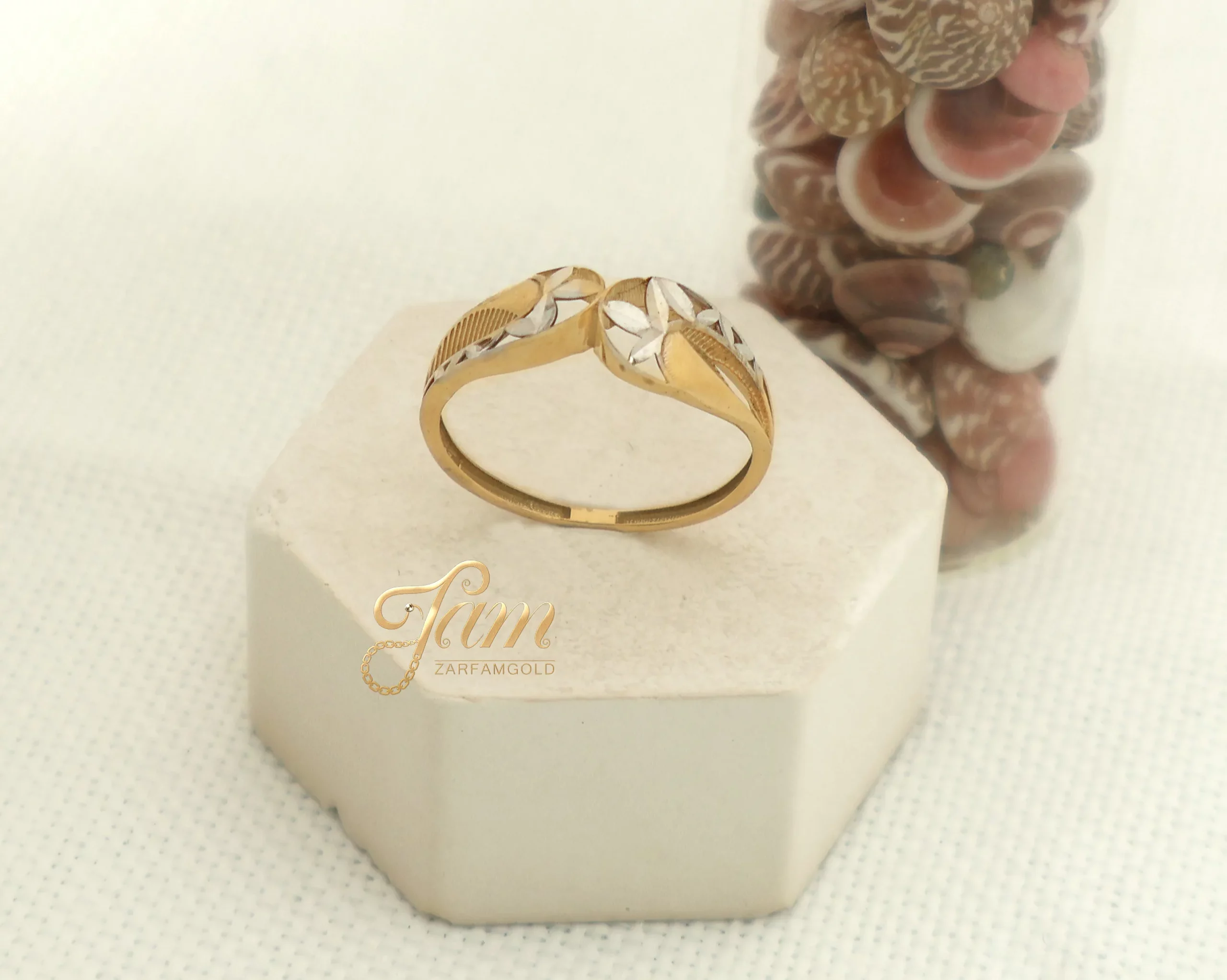 کاور انگشتر آسا طرح دو اشک