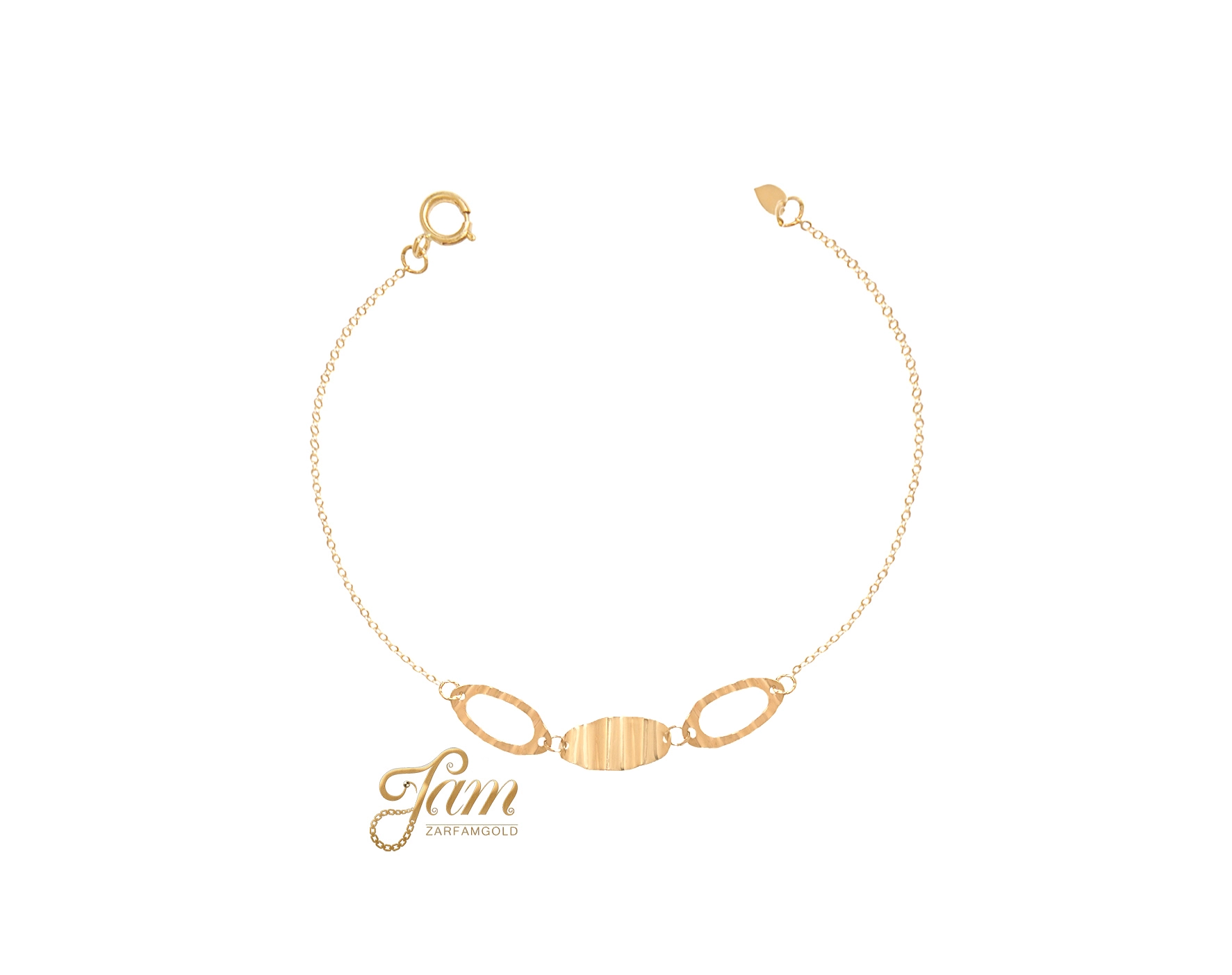 کاور دستبند سه بیضی چکشی