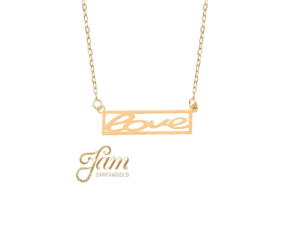 کاور گردنبند لاو در قاب