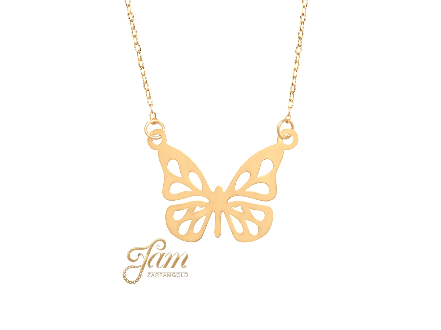 کاور گردنبند پروانه لیزری مدل 1