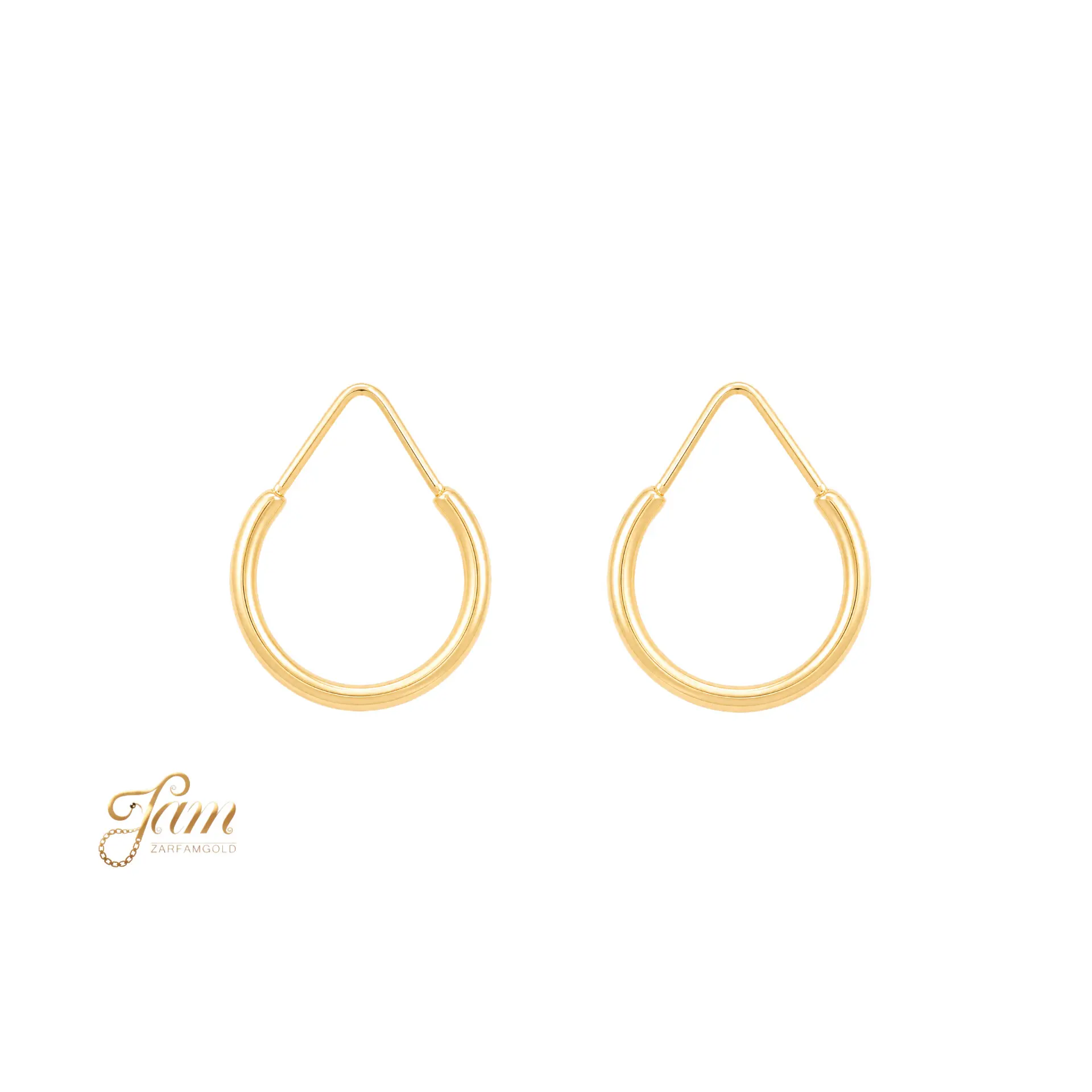 گوشواره میله ای اشک 2.5درصد